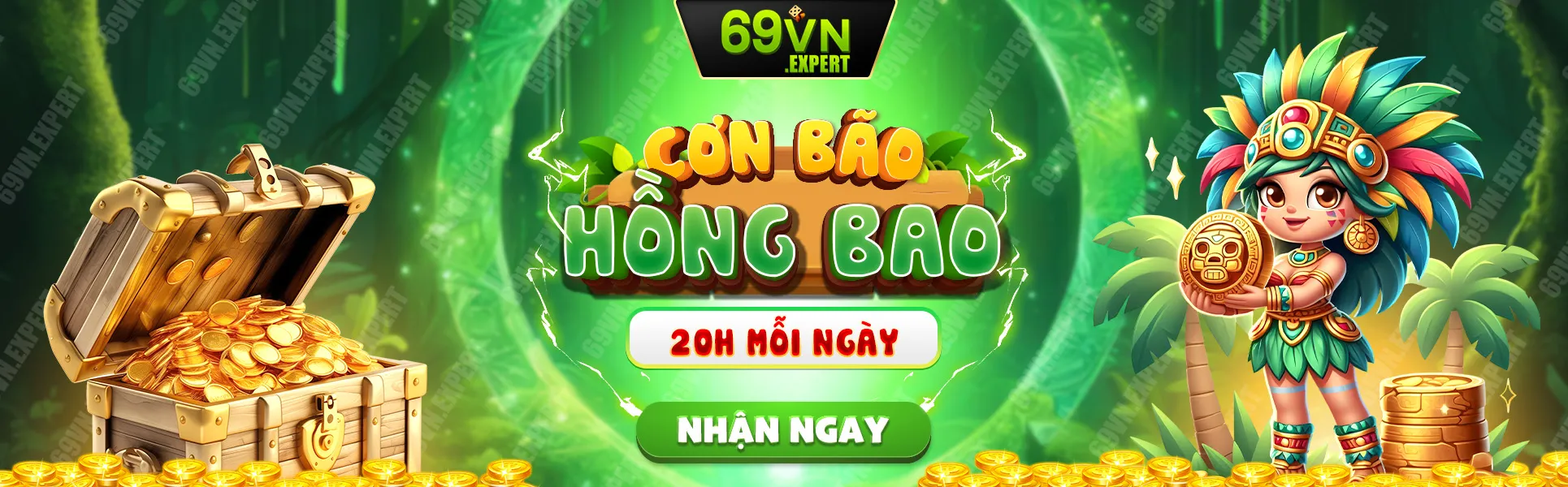 Cơn bão hồng bao 20h mỗi ngày tại 69VN